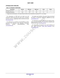 KAF-4320-AAA-JP-B2 Datasheet Page 22