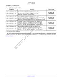 KAF-50100-CAA-JD-AA Datasheet Page 2