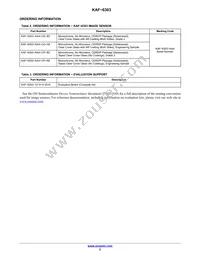 KAF-6303-AAA-CP-B2 Datasheet Page 2