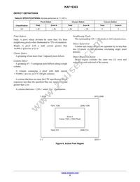 KAF-6303-AAA-CP-B2 Datasheet Page 8