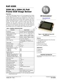 KAF-8300-CXB-CB-AA-OFFSET Datasheet Cover