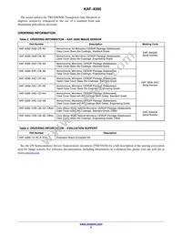 KAF-8300-CXB-CB-AA-OFFSET Datasheet Page 2