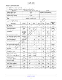 KAF-8300-CXB-CB-AA-OFFSET Datasheet Page 8