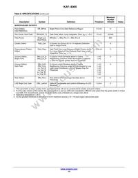 KAF-8300-CXB-CB-AA-OFFSET Datasheet Page 14