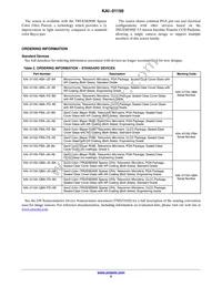 KAI-01150-QBA-FD-AE Datasheet Page 2