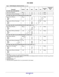 KAI-02050-FBA-FD-AE Datasheet Page 10