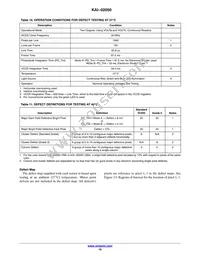 KAI-02050-FBA-FD-AE Datasheet Page 16