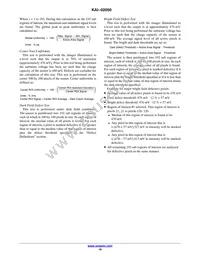 KAI-02050-FBA-FD-AE Datasheet Page 18