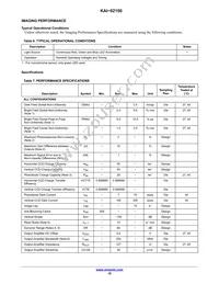 KAI-02150-QBA-FD-AE Datasheet Page 10