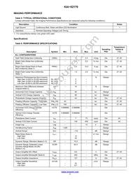 KAI-02170-QBA-JD-AE Datasheet Page 7