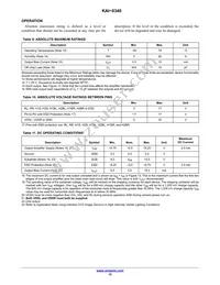 KAI-0340-FBA-CB-AA-SINGLE Datasheet Page 15