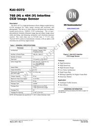 KAI-0373-ABA-CP-BA Datasheet Cover