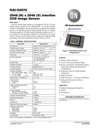 KAI-04070-QBA-JD-BA Datasheet Cover