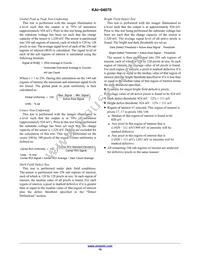 KAI-04070-QBA-JD-BA Datasheet Page 19