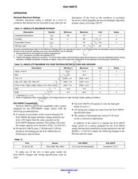 KAI-04070-QBA-JD-BA Datasheet Page 20