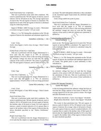 KAI-08050-ABA-JP-BA Datasheet Page 16