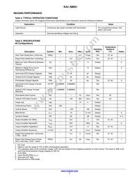 KAI-08051-FXA-JB-B2 Datasheet Page 7