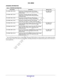 KAI-08052-ABA-JP-BA Datasheet Page 2