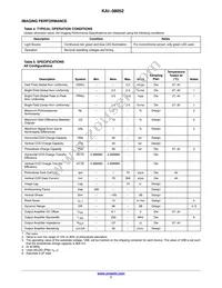 KAI-08052-ABA-JP-BA Datasheet Page 7