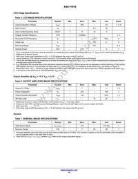 KAI-1010-ABA-CR-BA Datasheet Page 10