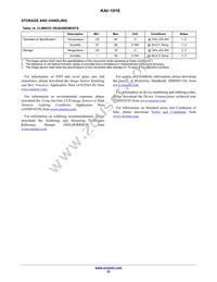 KAI-1010-ABA-CR-BA Datasheet Page 23