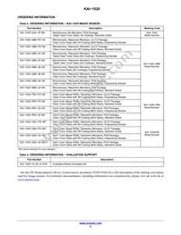 KAI-1020-FBA-JD-BA Datasheet Page 2