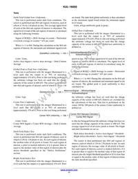 KAI-16050-QXA-JD-B1 Datasheet Page 17