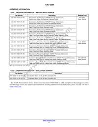 KAI-2001-ABA-CP-AE Datasheet Page 2