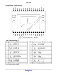 KAI-2001-ABA-CP-AE Datasheet Page 9