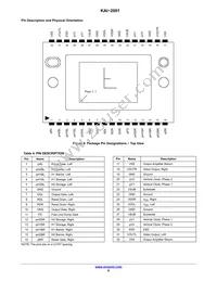 KAI-2001-CBA-CD-BA Datasheet Page 9