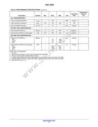 KAI-2001-CBA-CD-BA Datasheet Page 11