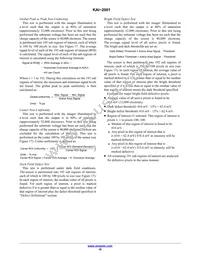 KAI-2001-CBA-CD-BA Datasheet Page 18