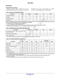 KAI-2001-CBA-CD-BA Datasheet Page 20