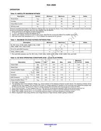 KAI-2020-FBA-CP-BA Datasheet Page 21