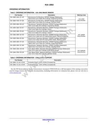 KAI-2093-ABA-CP-AE Datasheet Page 2