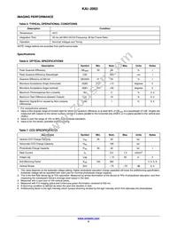 KAI-2093-ABA-CP-AE Datasheet Page 5