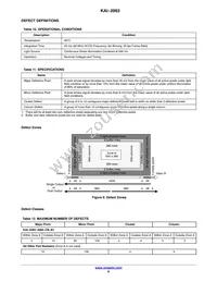 KAI-2093-ABA-CP-AE Datasheet Page 9