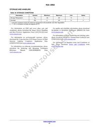 KAI-2093-ABA-CP-AE Datasheet Page 21