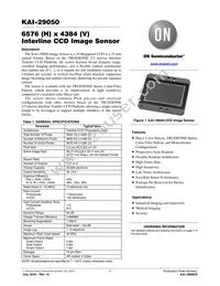 KAI-29050-AXA-JR-B2 Datasheet Cover