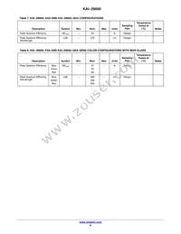 KAI-29050-AXA-JR-B2 Datasheet Page 8