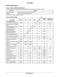 KAI-29052-QXA-JD-B1 Datasheet Page 7