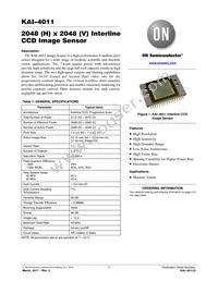 KAI-4011-ABA-CR-AE Datasheet Cover