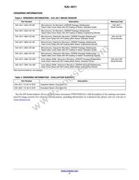 KAI-4011-ABA-CR-AE Datasheet Page 2