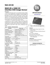 KAI-43140-QXA-JD-B1 Datasheet Cover