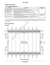 KAI-47052-AXA-JD-B1 Datasheet Page 2