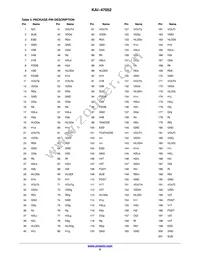 KAI-47052-AXA-JD-B1 Datasheet Page 5