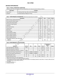 KAI-47052-AXA-JD-B1 Datasheet Page 9