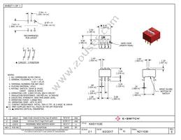 KAS1103E Datasheet Cover