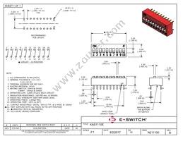 KAS1110E Datasheet Cover