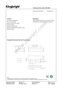 KB-B100SRW Datasheet Cover